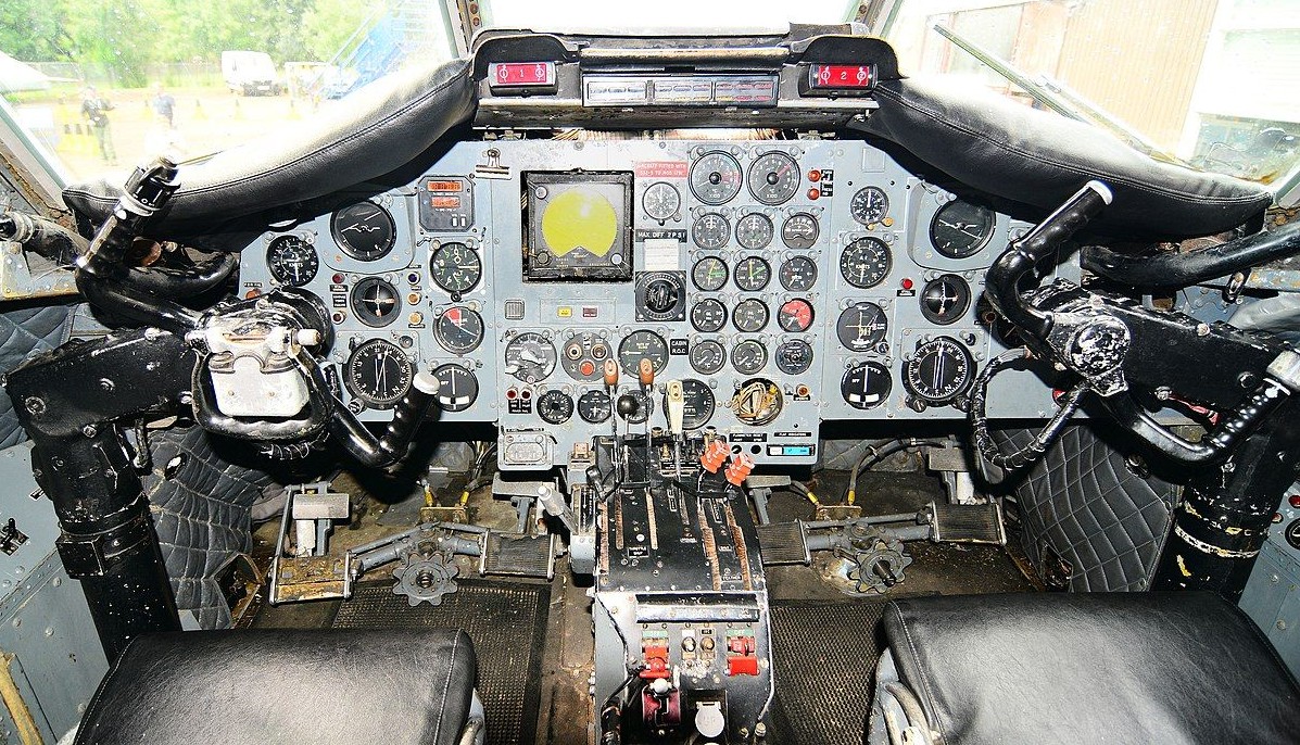 handley herald dart cockpit