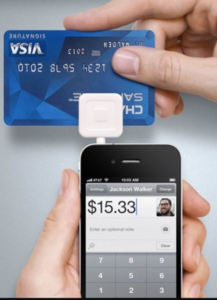 <p>*Phone or tablet becomes a point of sale terminal</p><p>• Connections to audio/mic TRRS jack</p><p>• Great for small and mobile businesses</p><p>*Uses the Internet link for approvals</p><p>• Immediate feedback</p><p>*Additional features</p><p>• Email receipts</p><p>• Sign with your finger</p>