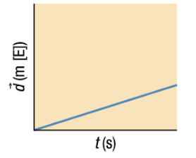 <ul><li><p><span>Straight Line =&nbsp; </span><strong><span>Constant Velocity</span></strong></p></li><li><p><strong><span>Positive Slope = Displacement in y-axis indicator</span></strong></p></li><li><p><span>Y-axis title indicates direction</span></p></li></ul>