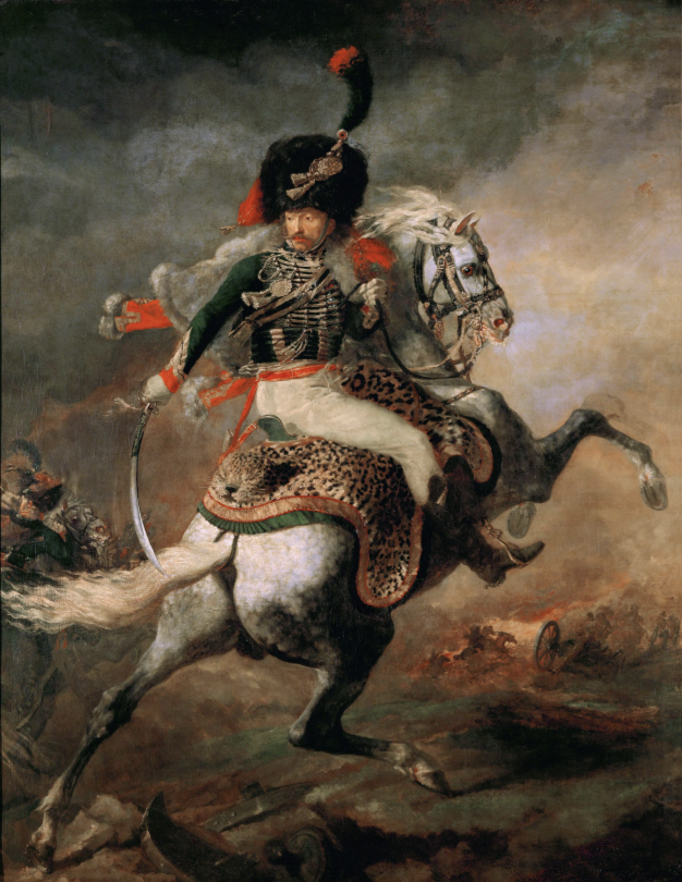 <p>The Charging Chasseur</p><p>Gericault</p>