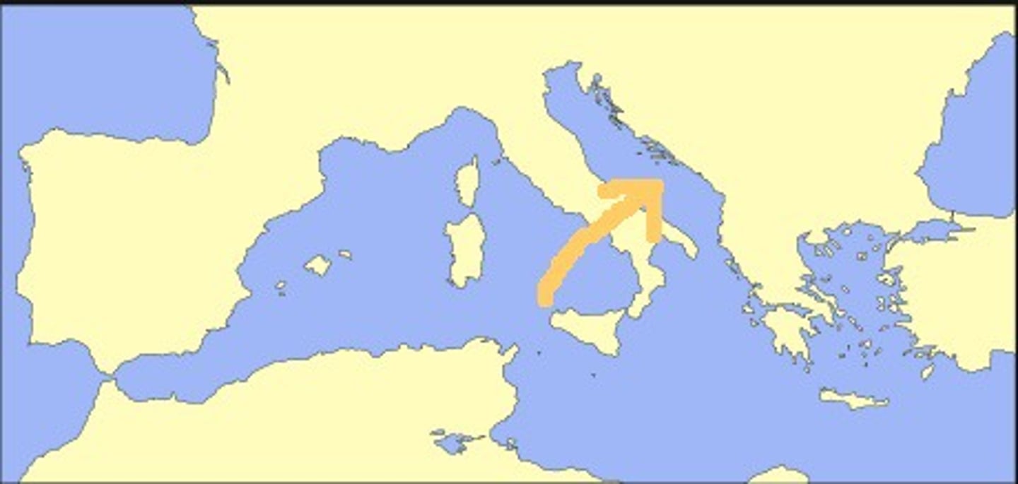 <p>The body of water between Italy and Greece</p>