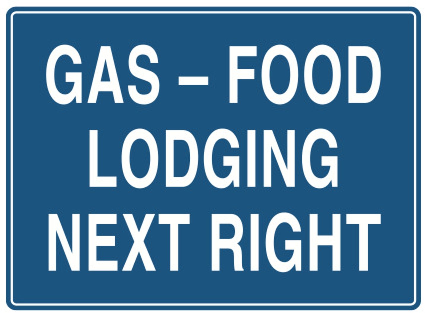 <p>______________ display road services and information. A sign showing information about amenities at an upcoming exit is an example of a traffic sign with a blue background.</p>