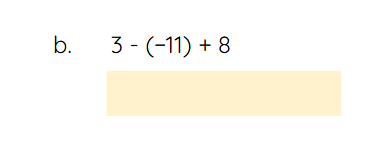 <p>Solve using order of operations:</p>