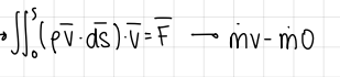 <ul><li><p>1935</p></li><li><p>the net pressure force on the fluid inside the control/material volume is zero for an unconstrained flow</p></li></ul><p></p>