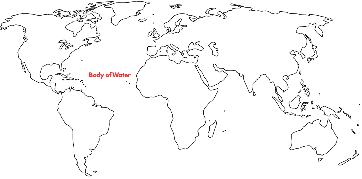 <p>What is the body of water?</p>