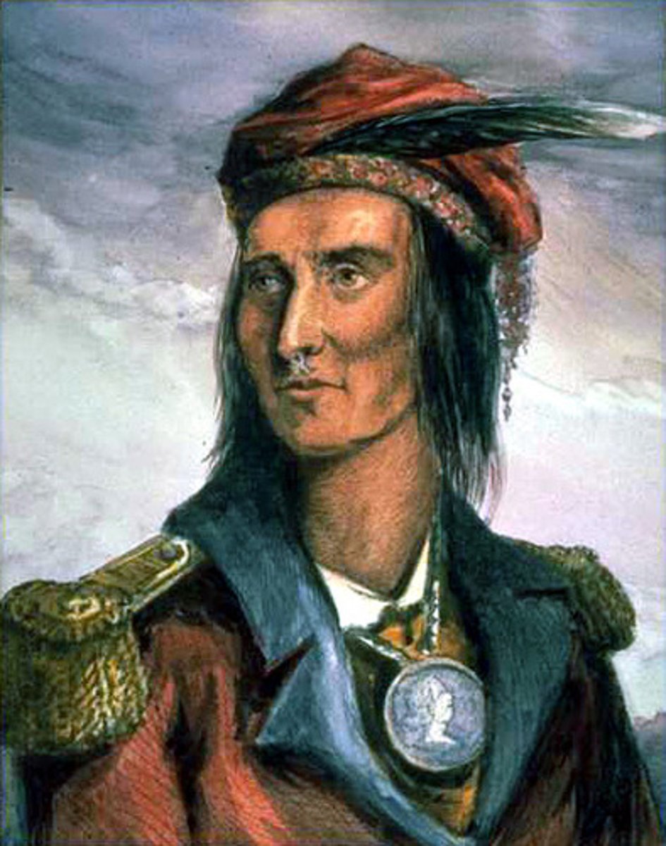 <p>Native American leader who receive helped from Canada to fight against settlers moving West</p>