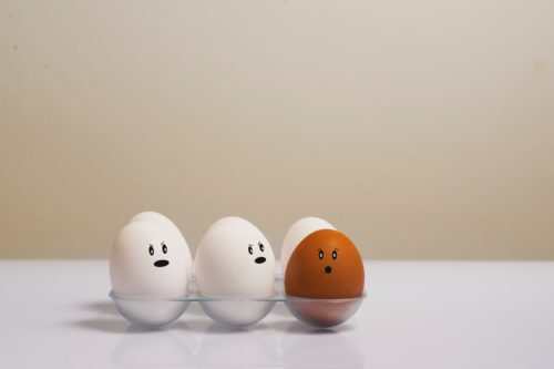 <p>Different from what is usual or expected.</p>