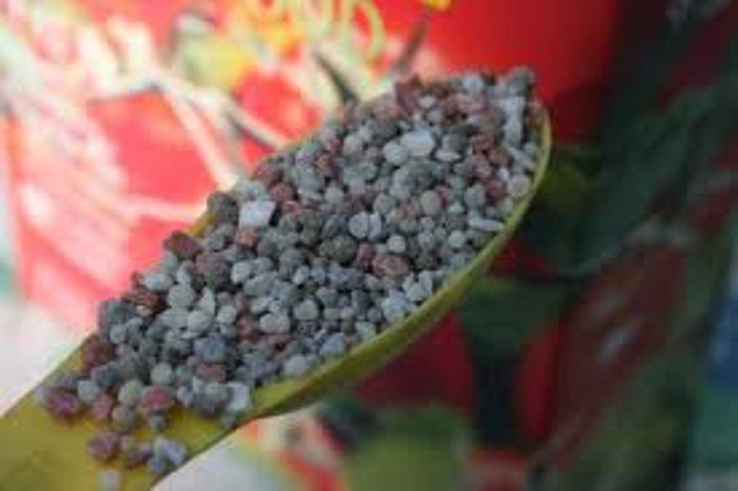 <p>used dry; usually in form of pellets; designed to be used in granular form</p>