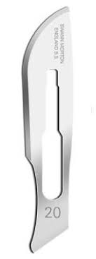 Larger version of the #10 blade often used in ortho surgery