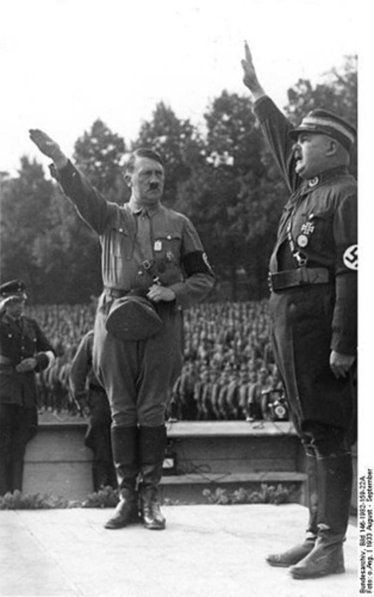 <p>A political philosophy where total power is given to one person who is mostly a dictator.</p>