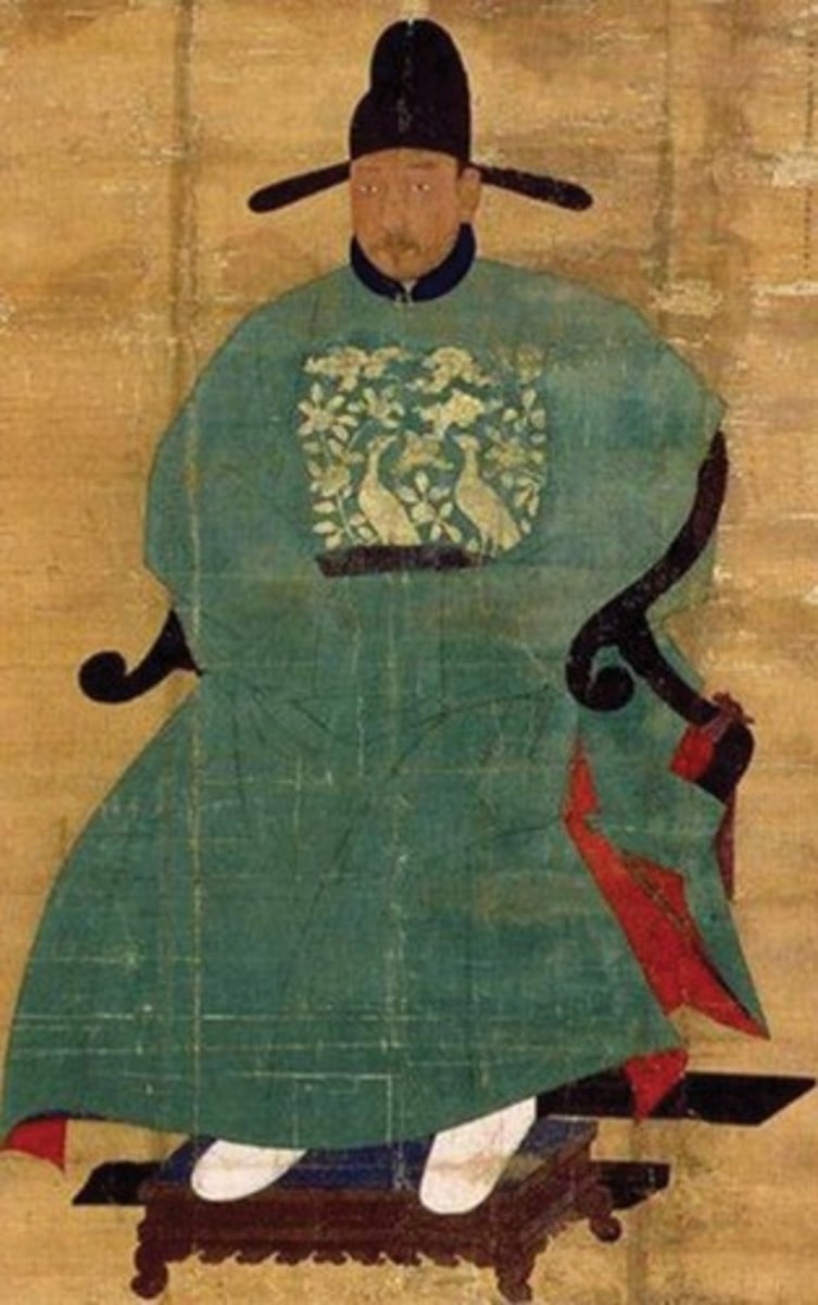 <p>Portrait of Sin Sukju (1417-1475)</p>