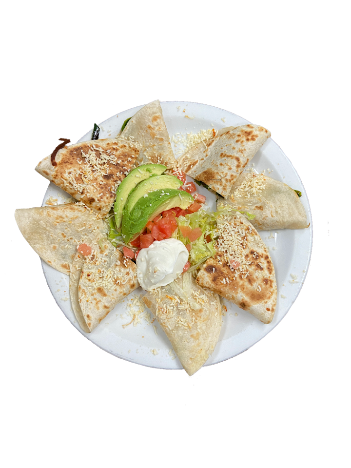 <h4 collapsed="false"><strong>Quesadillas la Cabaña</strong></h4>