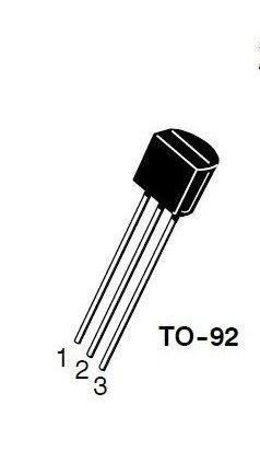 <p>transistor pins, 1 to 3?</p>