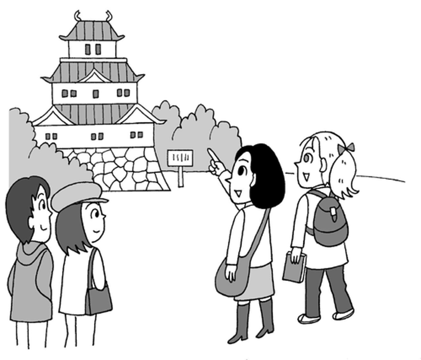 <p>tham quan, du lịch</p>