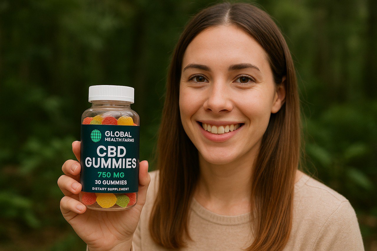 <p>Global Health Farms CBD Gummies</p>