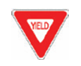 <p>Red YEILD Sign</p>