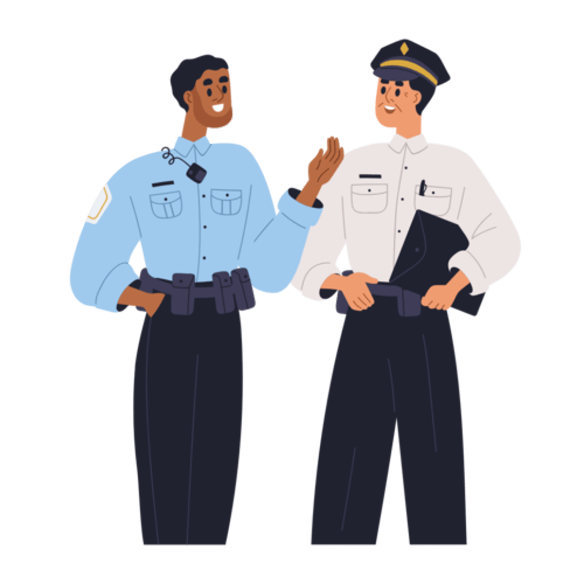 <p>When the police hold someone because they think that person has broken the law. </p><p>Police said the two men _____________ after the robbery.</p>