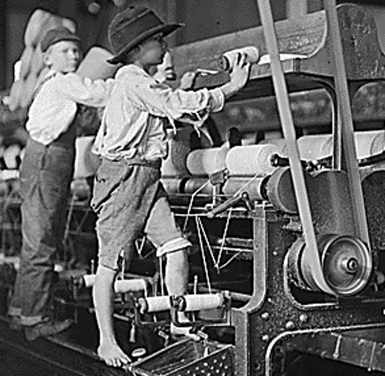 <p>The transition to new large-scale manufacturing; paved the way for mass production.</p>