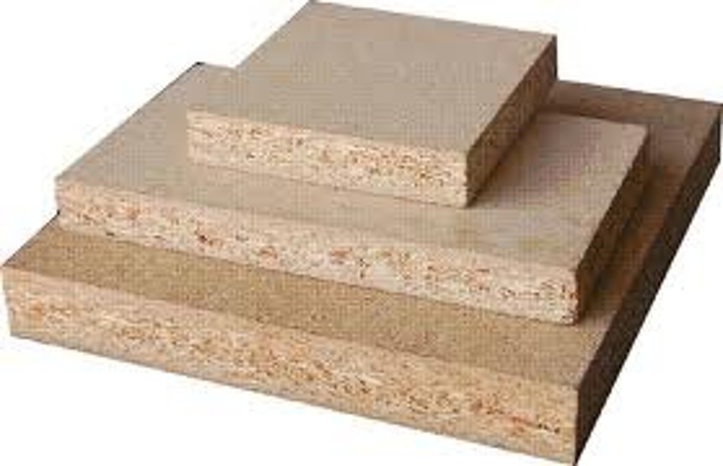 <p>with plastic laminate over it, very cheap.</p>