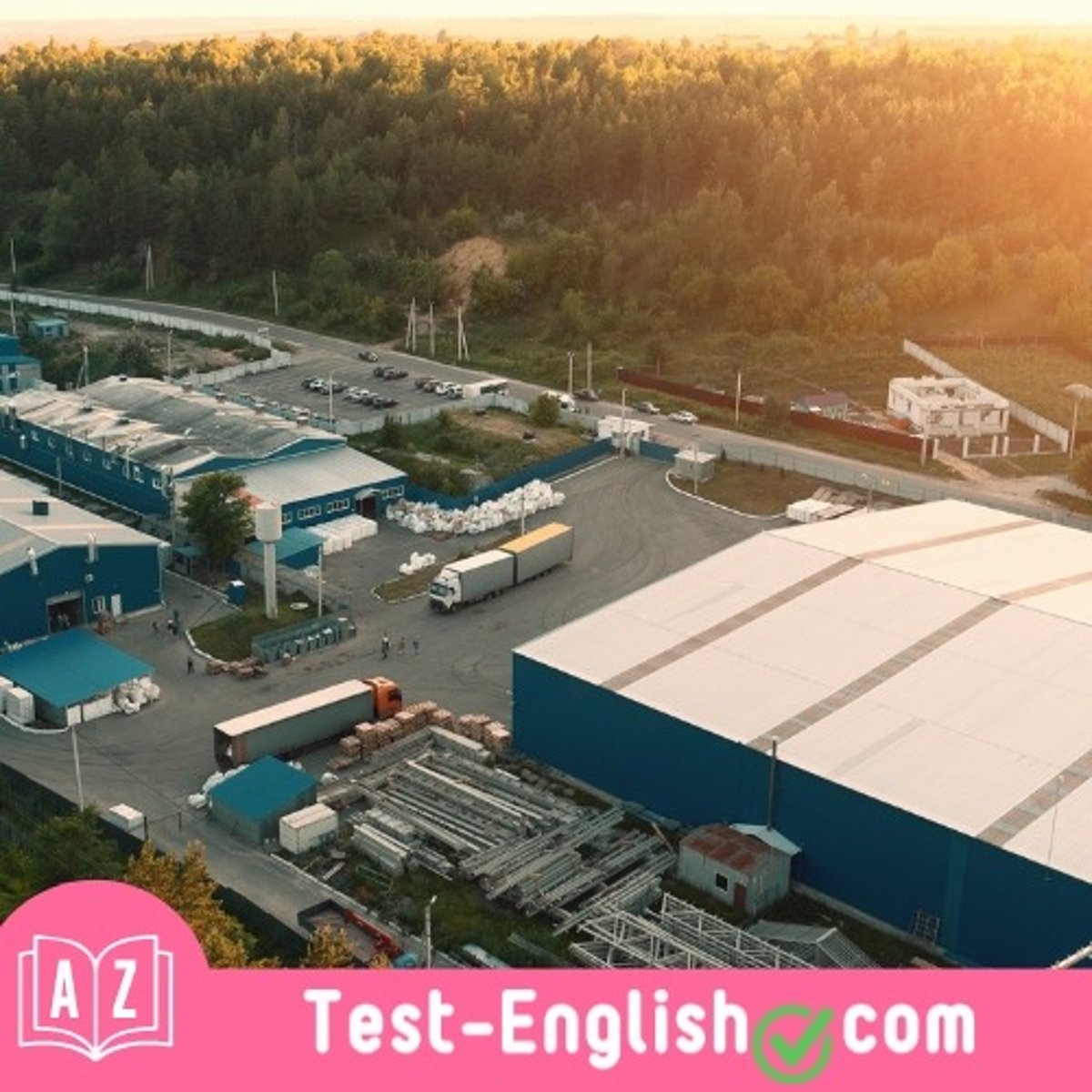 <p>He works in a big car _____ where they make car parts.</p>
