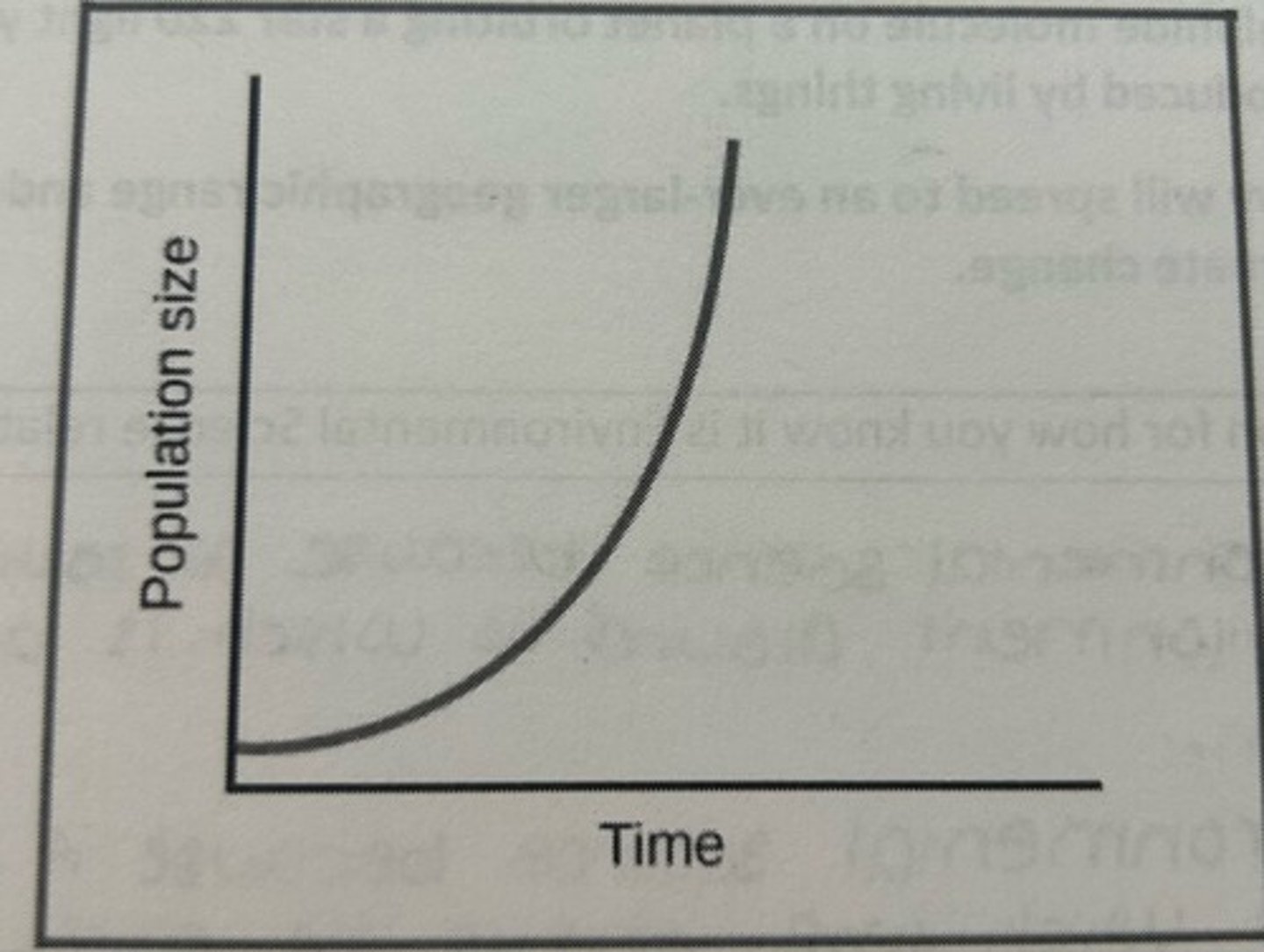 <p>Exponential</p><p>3 multiple choice options</p>