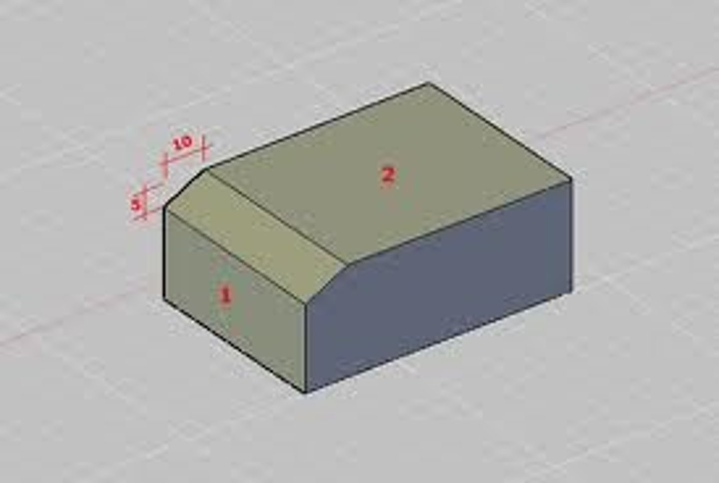 <p>Angled surface, used on cylinders to make them easier to insert into a hole, or plates to make them easier to handle</p>