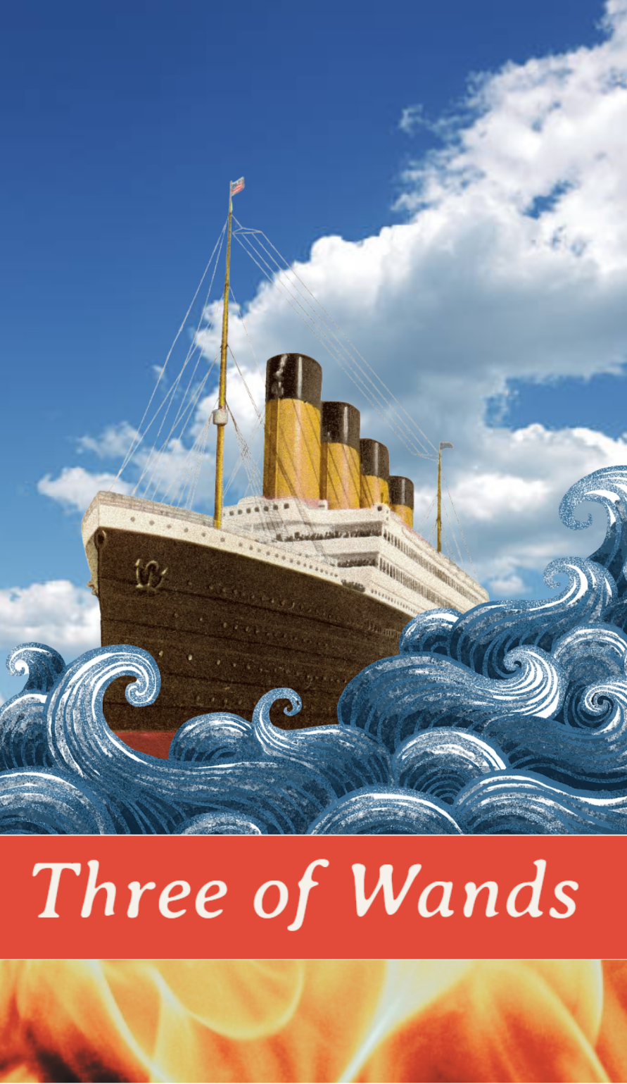 <p>Three of Wands</p>