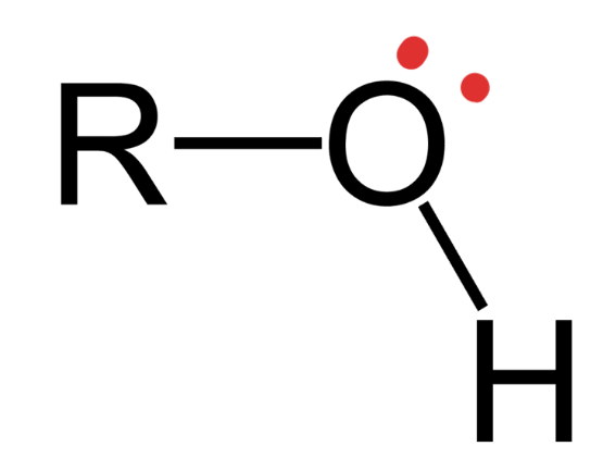 <p>Structural Formula: an oxygen atom bonded to a hydrogen atom (−OH)</p><p>Properties: Hydrophilic and polar —> increasing solubility in water Examples: alcohols (ex. ethanol), carbohydrates (ex. sugars)</p>