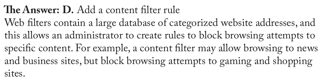 <p>Add a content filter rule</p>