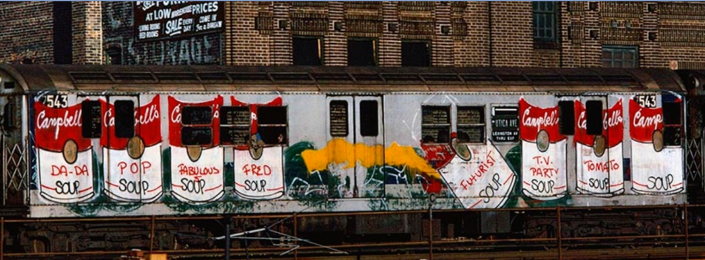 <p>Campbell’s Soup Train</p>