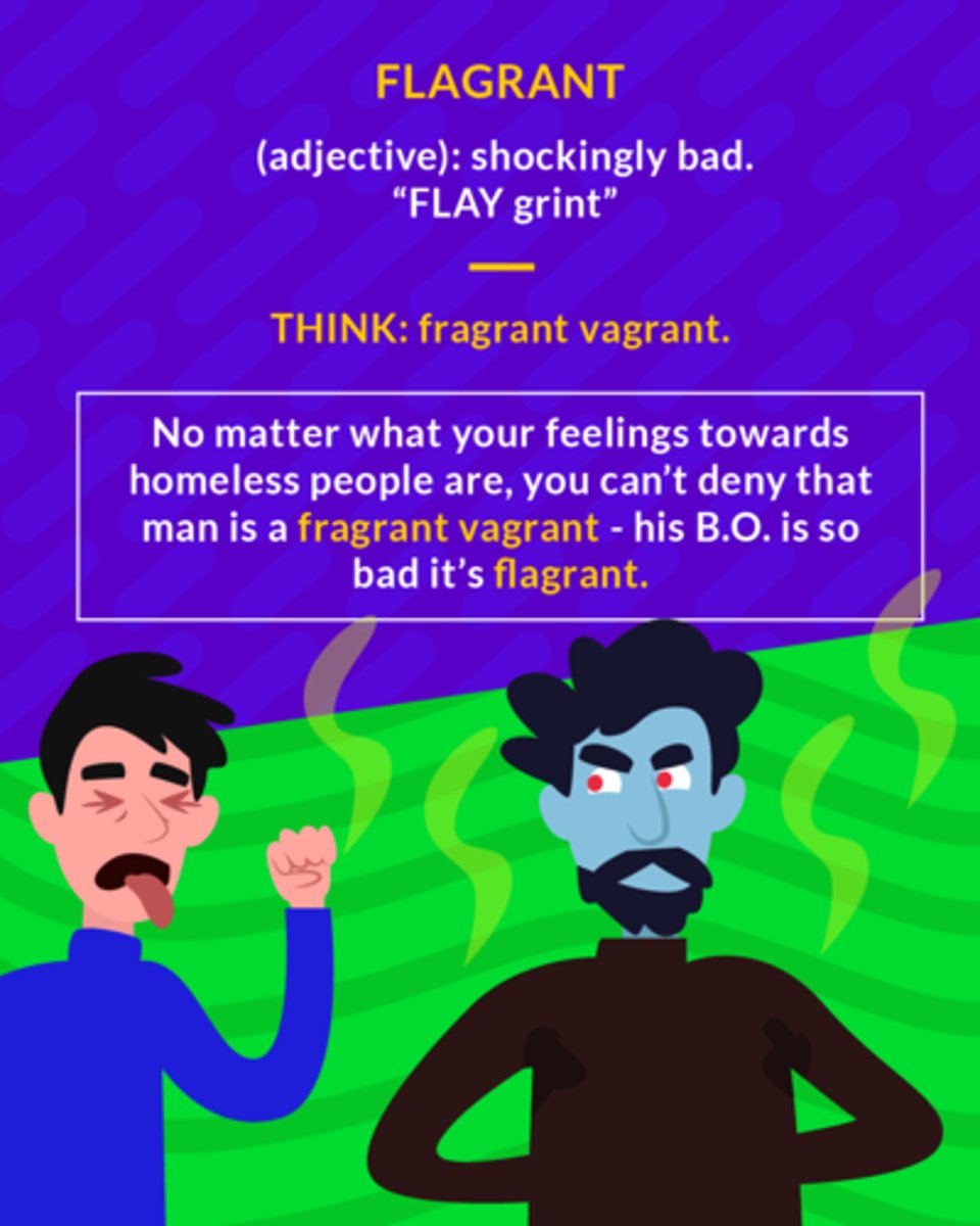 <p>(adj.) extremely bad, glaring; scandalous, notorious</p>