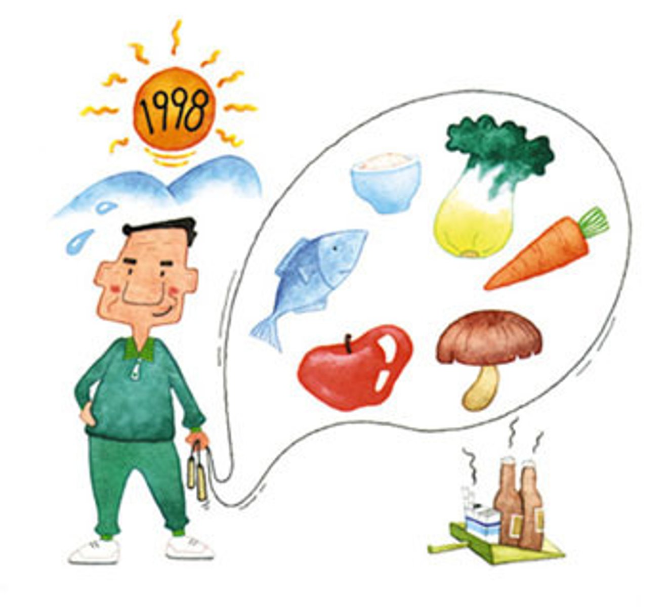 <p>Giữ gìn sức khoẻ</p>