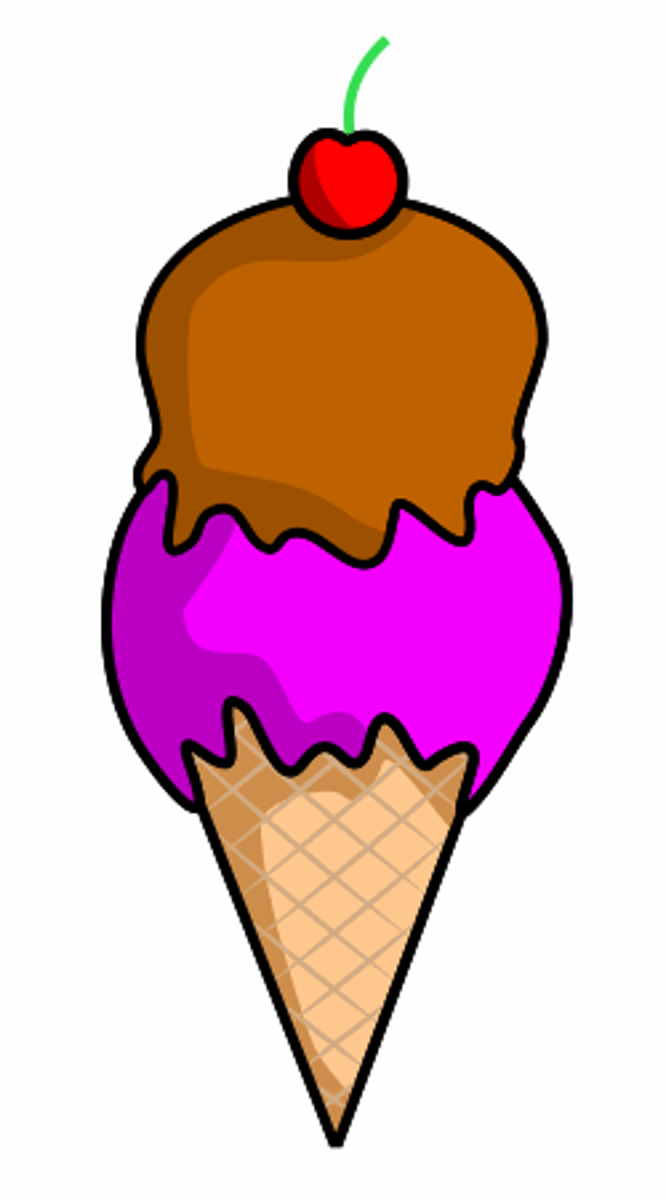<p>el helado</p>