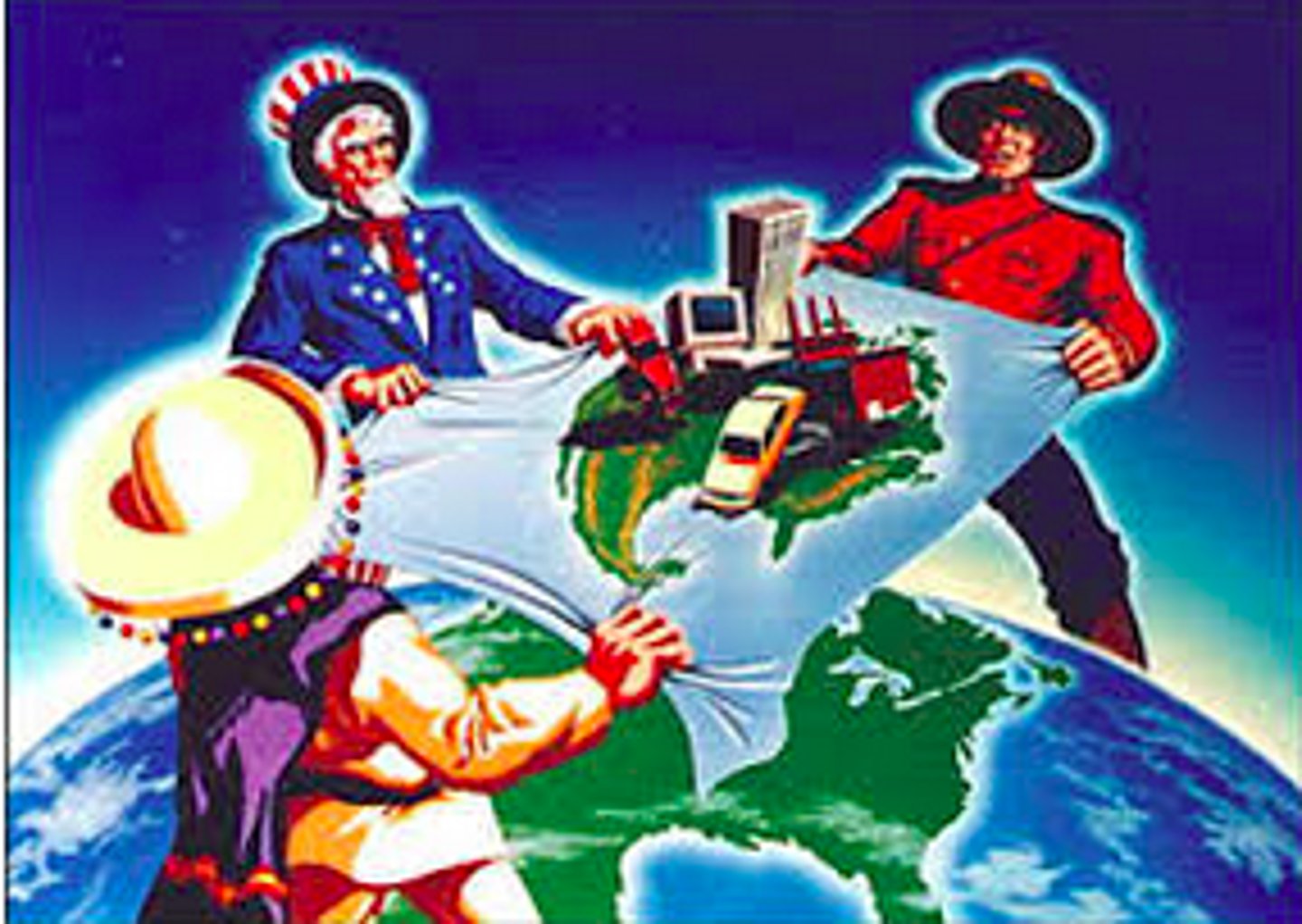 <p>having many sides; participated in by more than two participants</p>