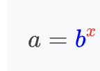 <p>What is the equivalent of this in log terms?</p>