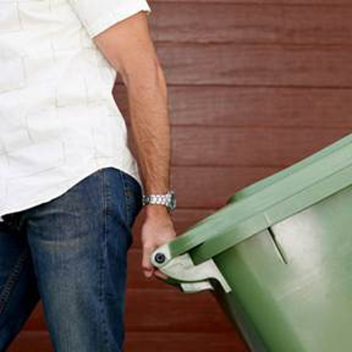 <p>take out (the trash)!</p>