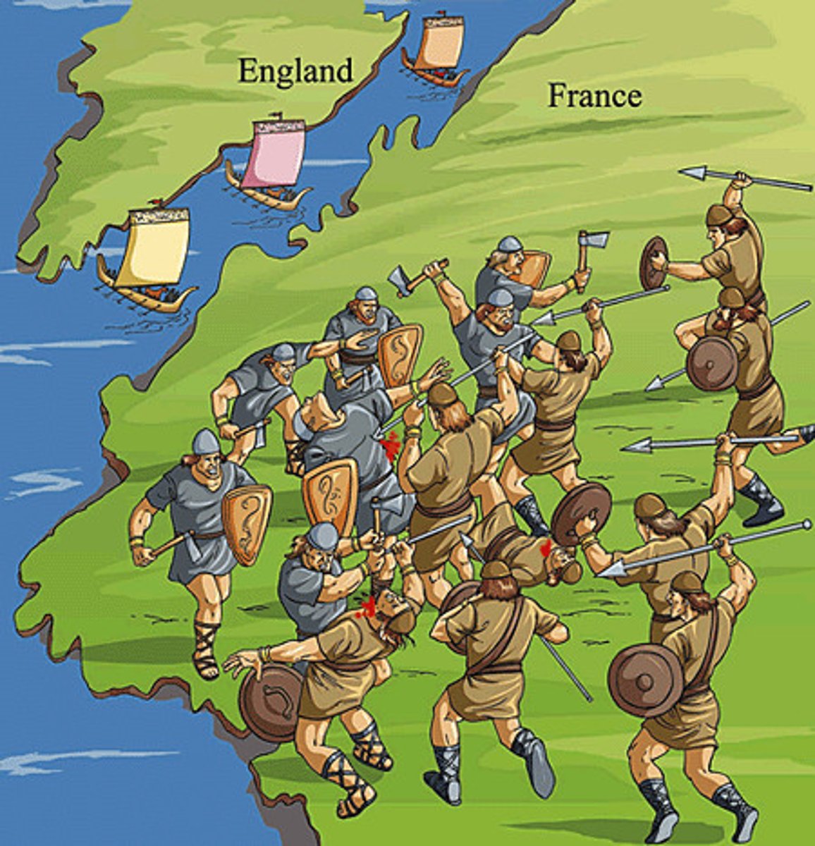 <p>Hundred Years War with France begins.</p>