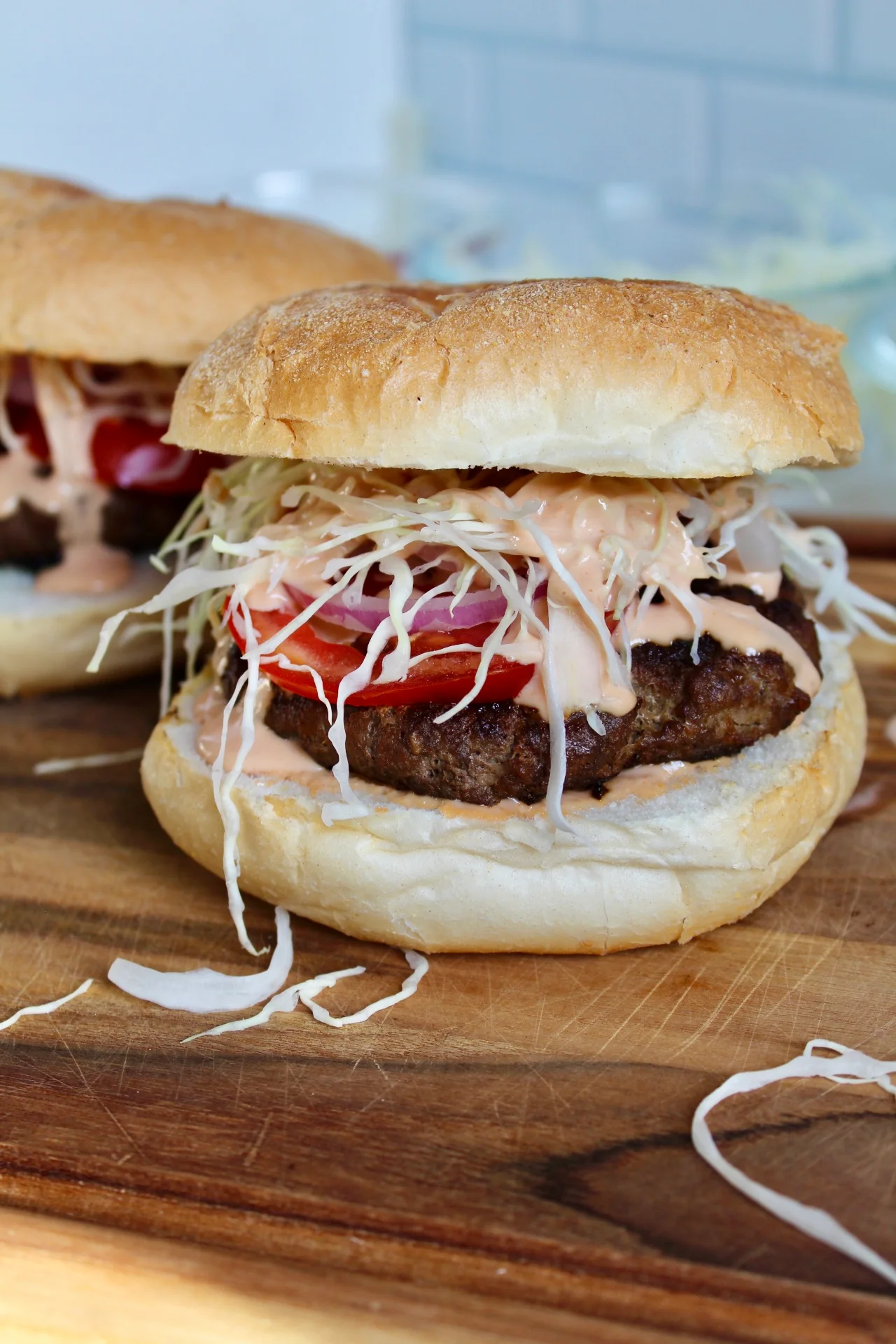 <p>Dominican burger </p>