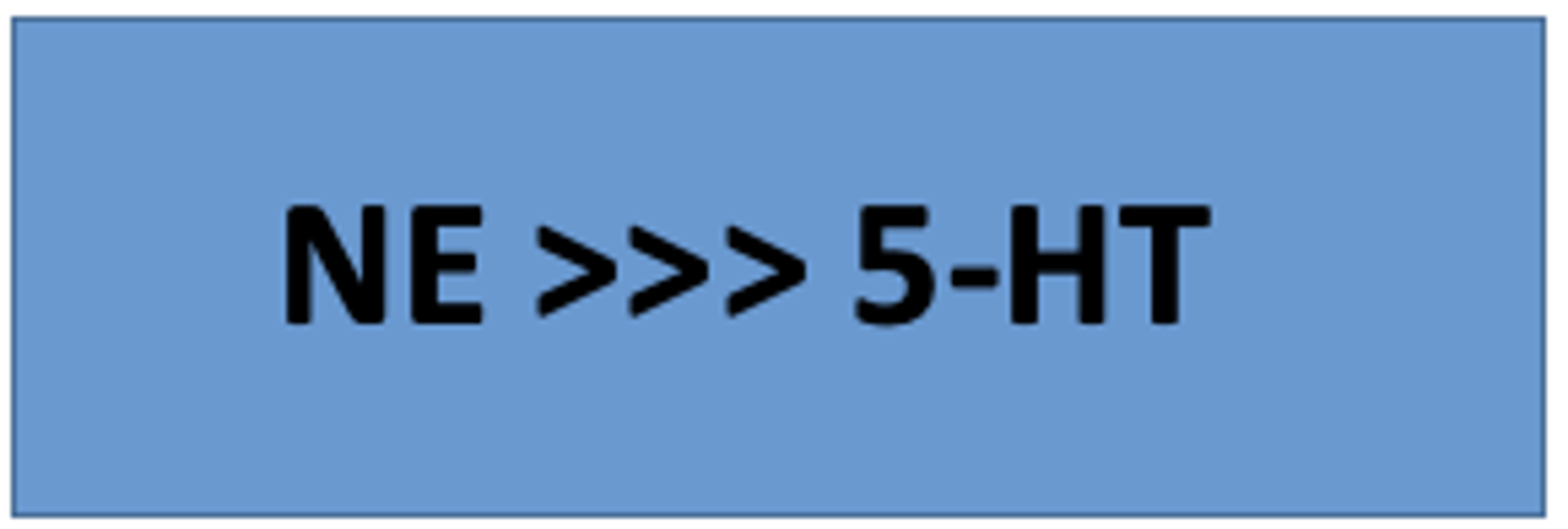 <p>what are the different types of secondary amine tricyclics (NE)</p>