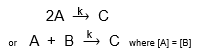 <p>What is a second-order reaction?</p>
