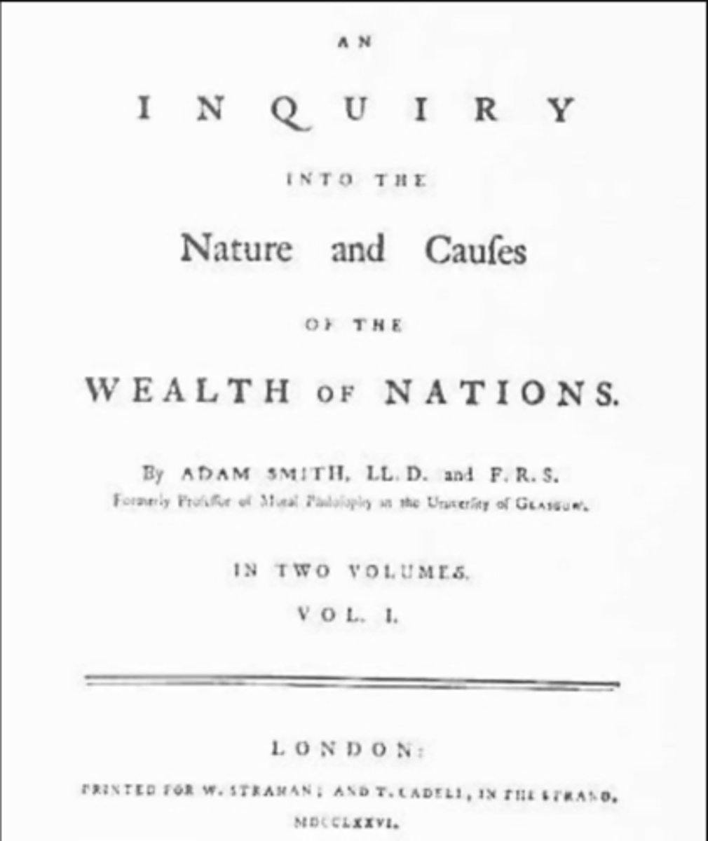 <p>Who: Adam Smith</p><p>What: Book on capitalism, free markets</p><p>Impact: Influenced American economic policy</p>