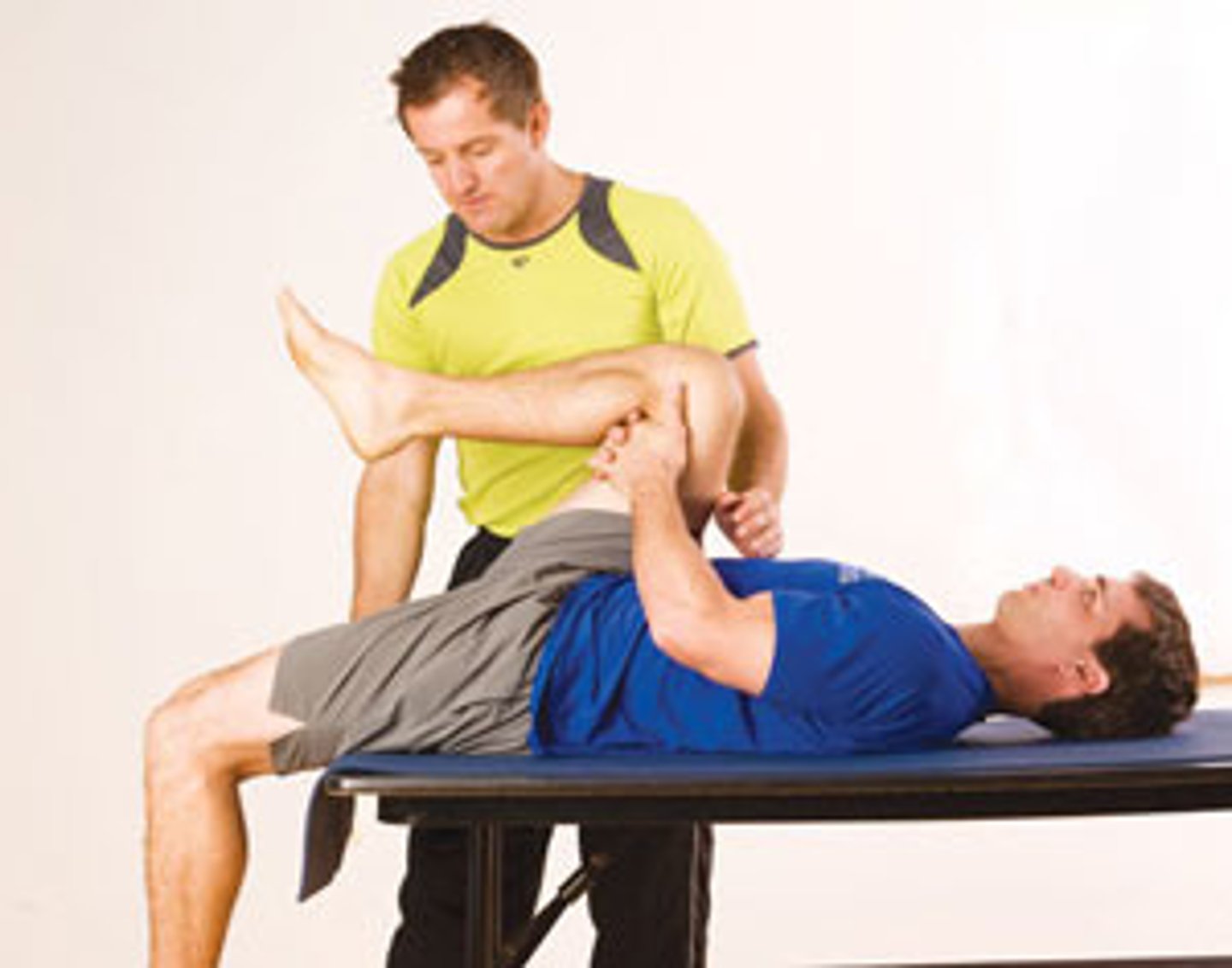 <p>tests muscle length of iliopsoas/rectus femoris</p>