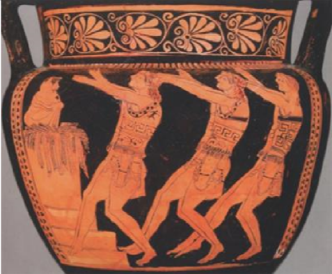 Basel Dancers Vase (4 + 1)