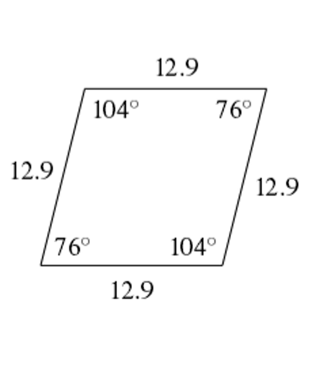 <p>Give the best name for this polygon.</p>
