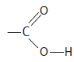 <p>Functional group name: carboxyl </p><p>General name: alkanoic acid </p><p>Example name: proponic acid </p><p></p>