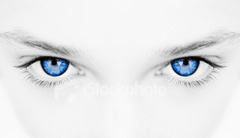 blue eyes