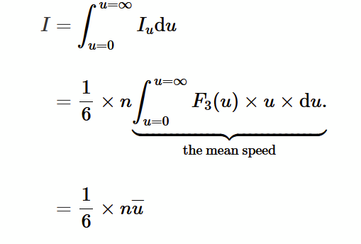 <p>to find this, we need to add up all the atoms from all the possible strips between u and u+du i.e. we integrate.</p>