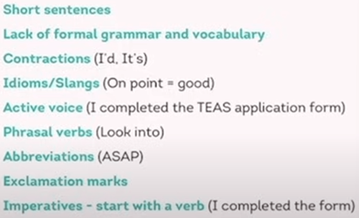 <p>More causal language.</p>