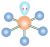 <p>Name the VSPR & angle</p>