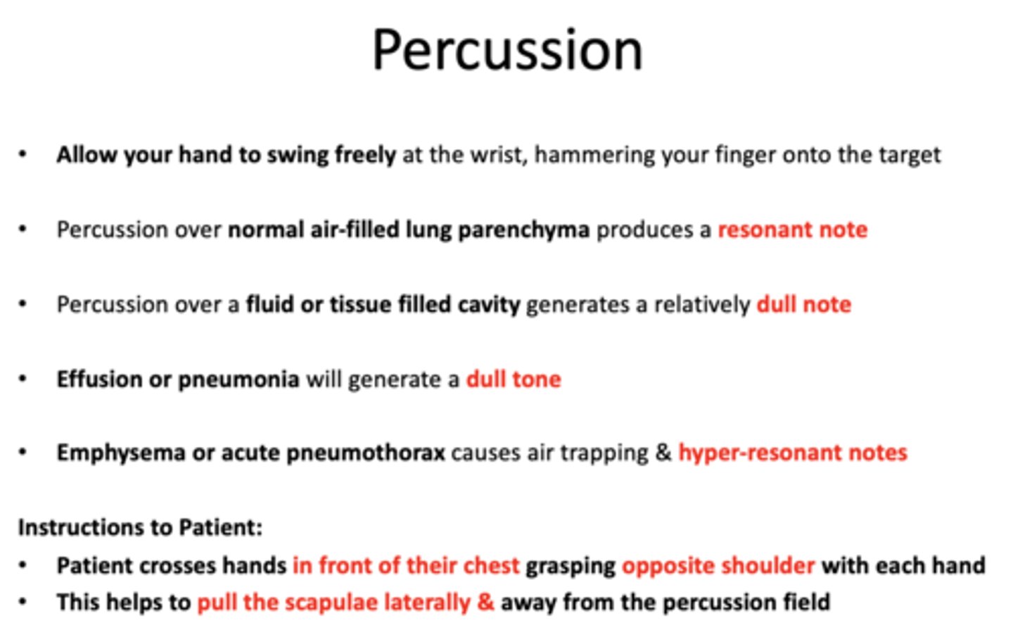 <p>Percussion</p>